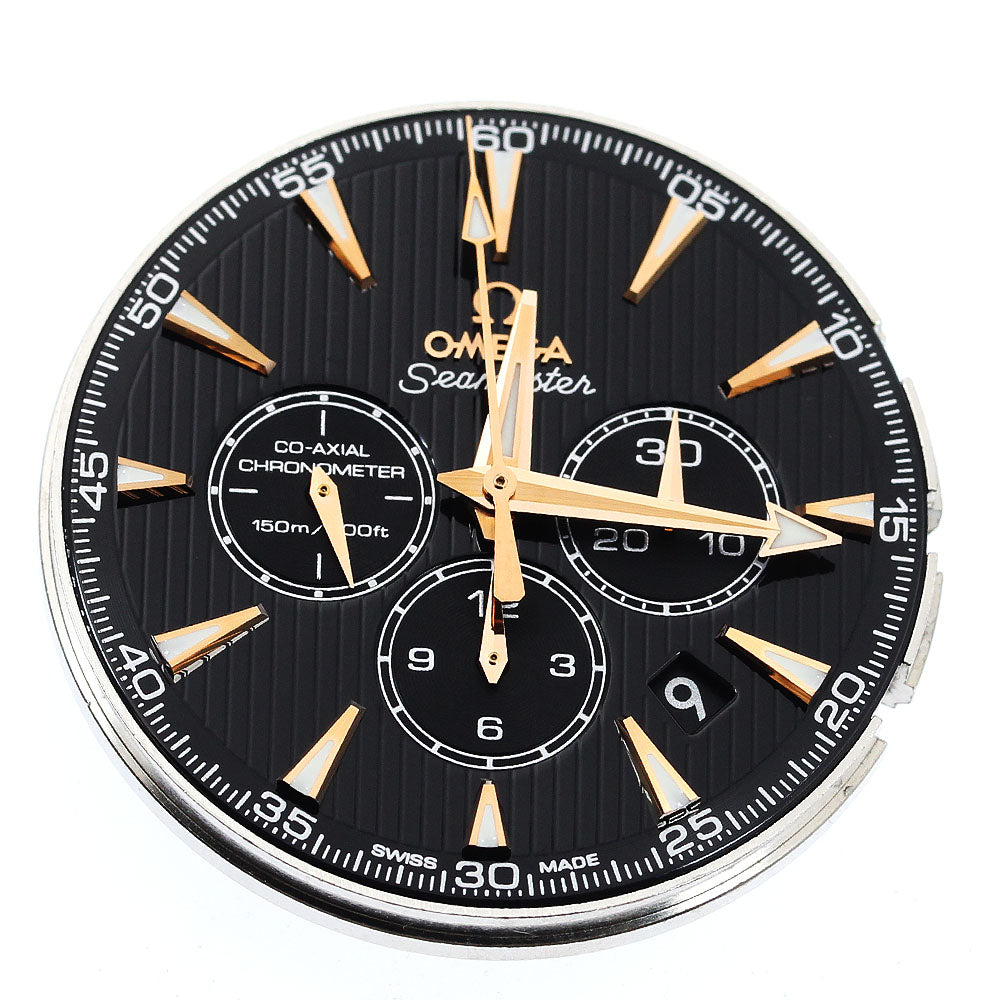 OMEGA Seamaster Movement Cal.1154 Chronograph black Dial Automatic Men's Watch_I-37