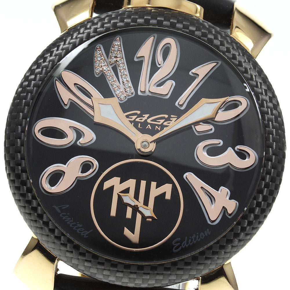 CLOSER Store - CLOSER Limited - GaGa MILANO Manuale48 5511.NJ.01D