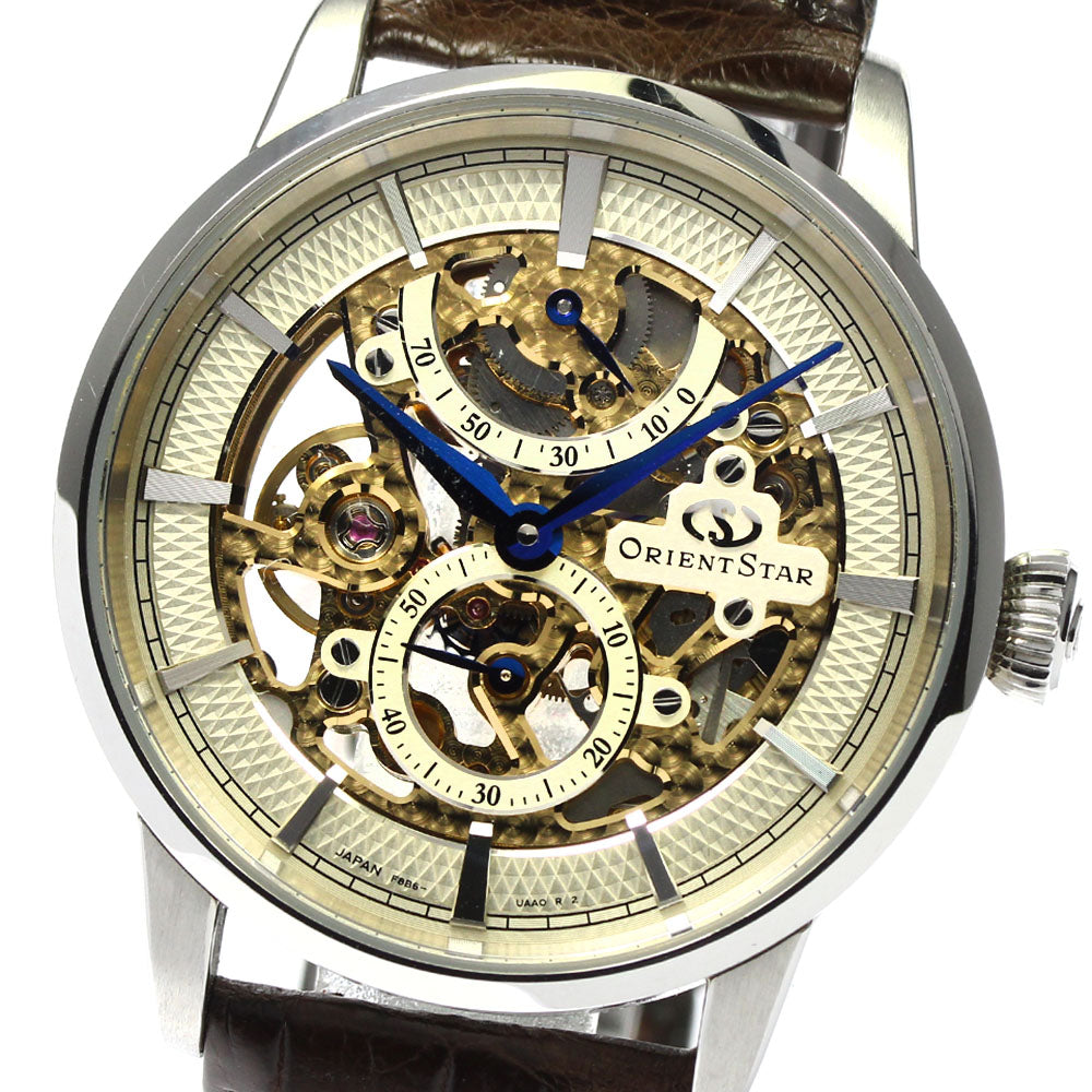 ORIENT Orient Star Classic RK-AZ0001S skeleton Silver / Skeleton Dial Hand Winding Men's Watch_795704