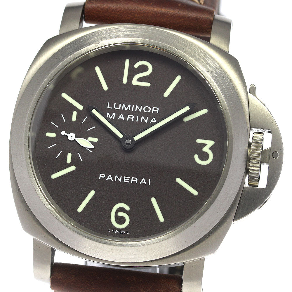 PANERAI Luminor Marina PAM00061 Small seconds Hand Winding Men's Watch_796777