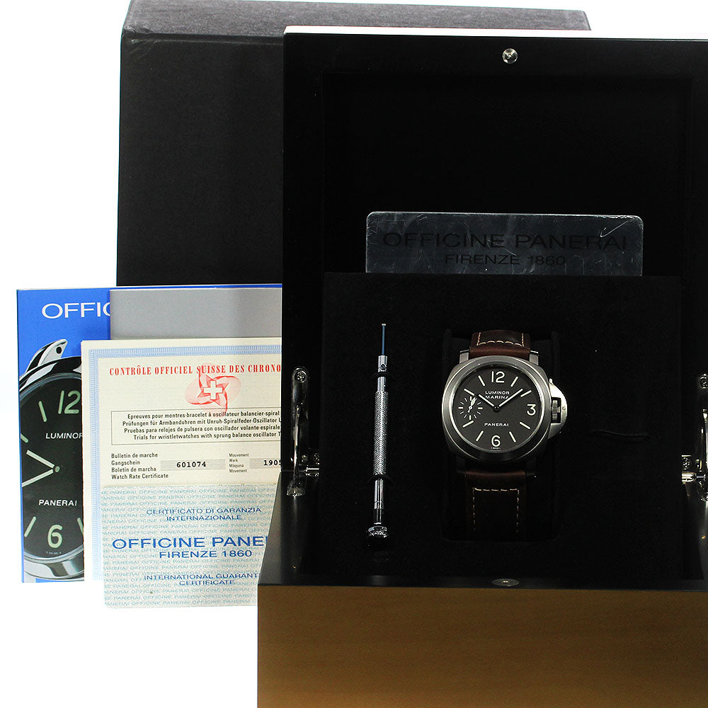 PANERAI Luminor Marina PAM00061 Small seconds Hand Winding Men's Watch_796777