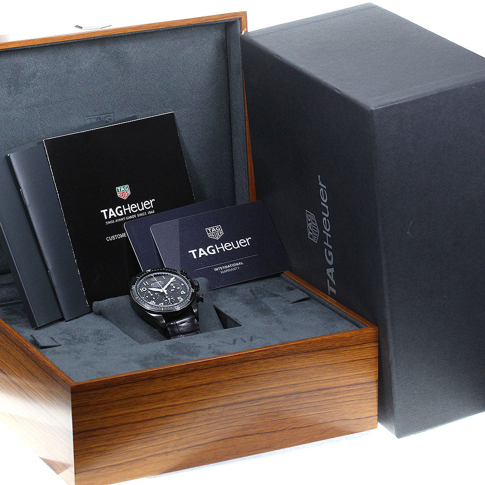 TAG HEUER Otavia CBE511C flyback chronometer black Dial Automatic Men's Watch_798706