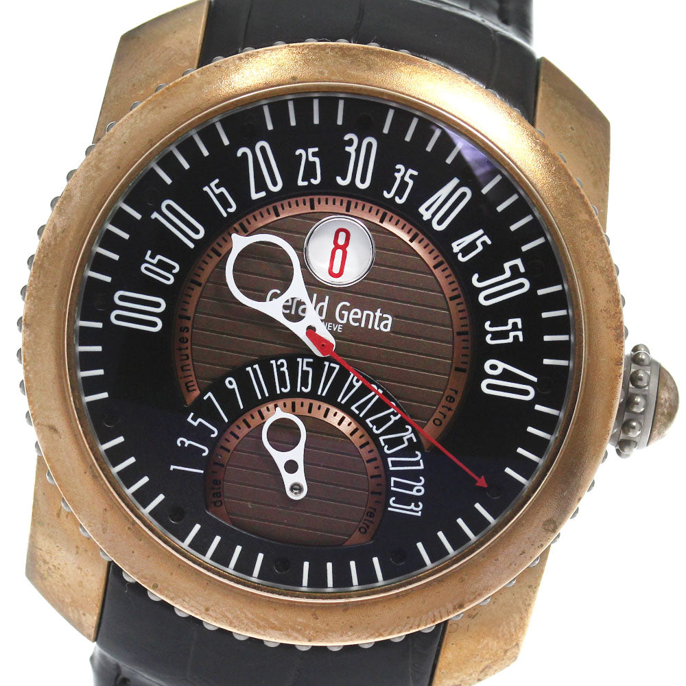 Gerald Genta jeffica GBS.Y.98.331.CN.BD Date Black / gold Dial Automatic Men's Watch_807349