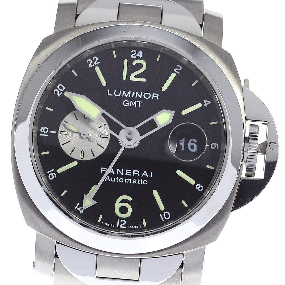 PANERAI Luminor GMT PAM00161 Date black Dial Automatic Men's Watch_808401