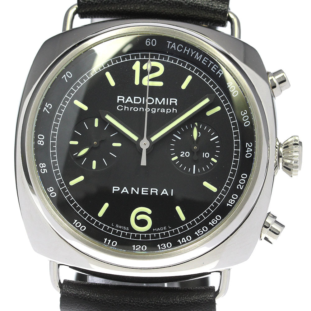 PANERAI Radiomir PAM00288 Chronograph black Dial Automatic Men's Watch_808630