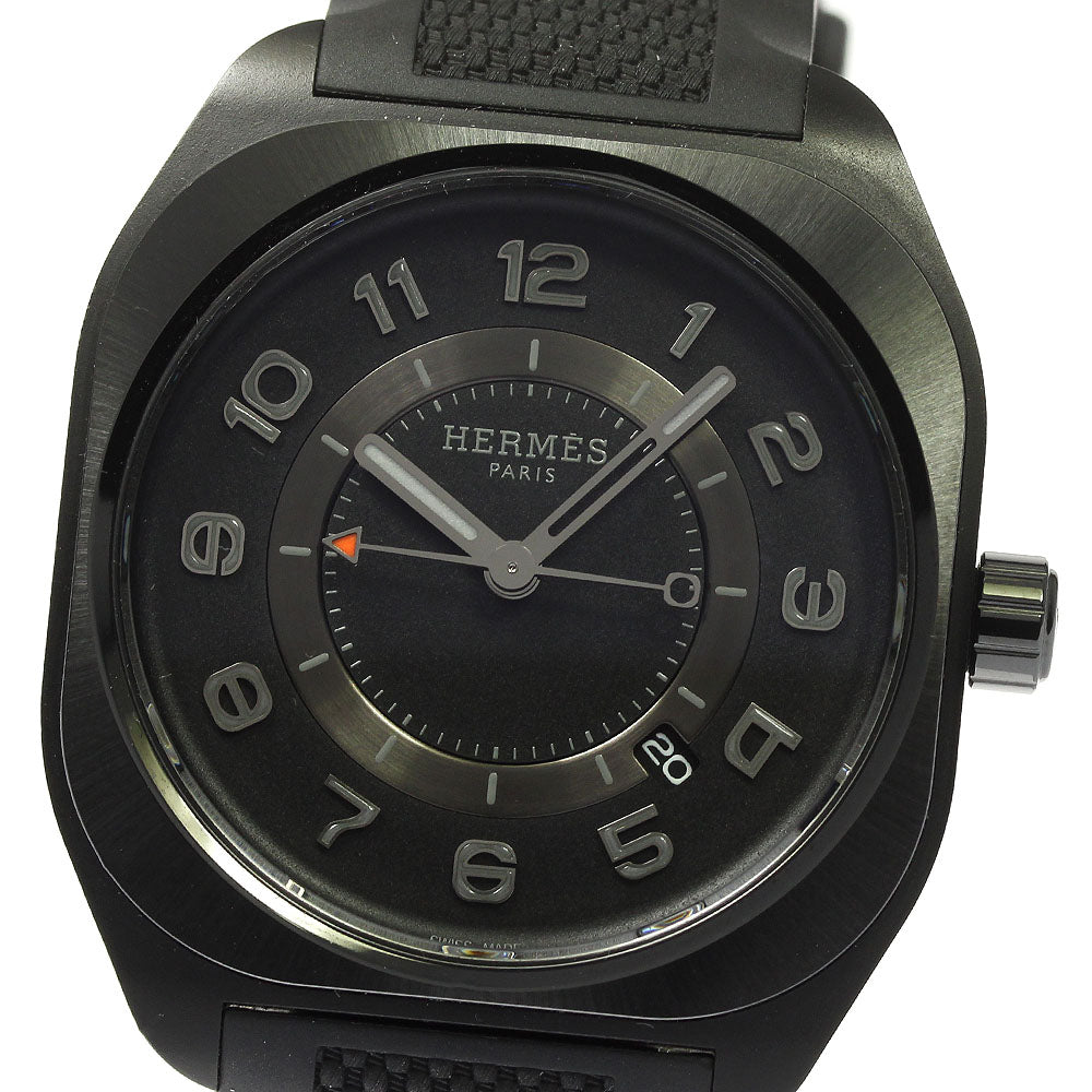 HERMES H08 SP1.742 Date black Dial Automatic Men's Watch_811142
