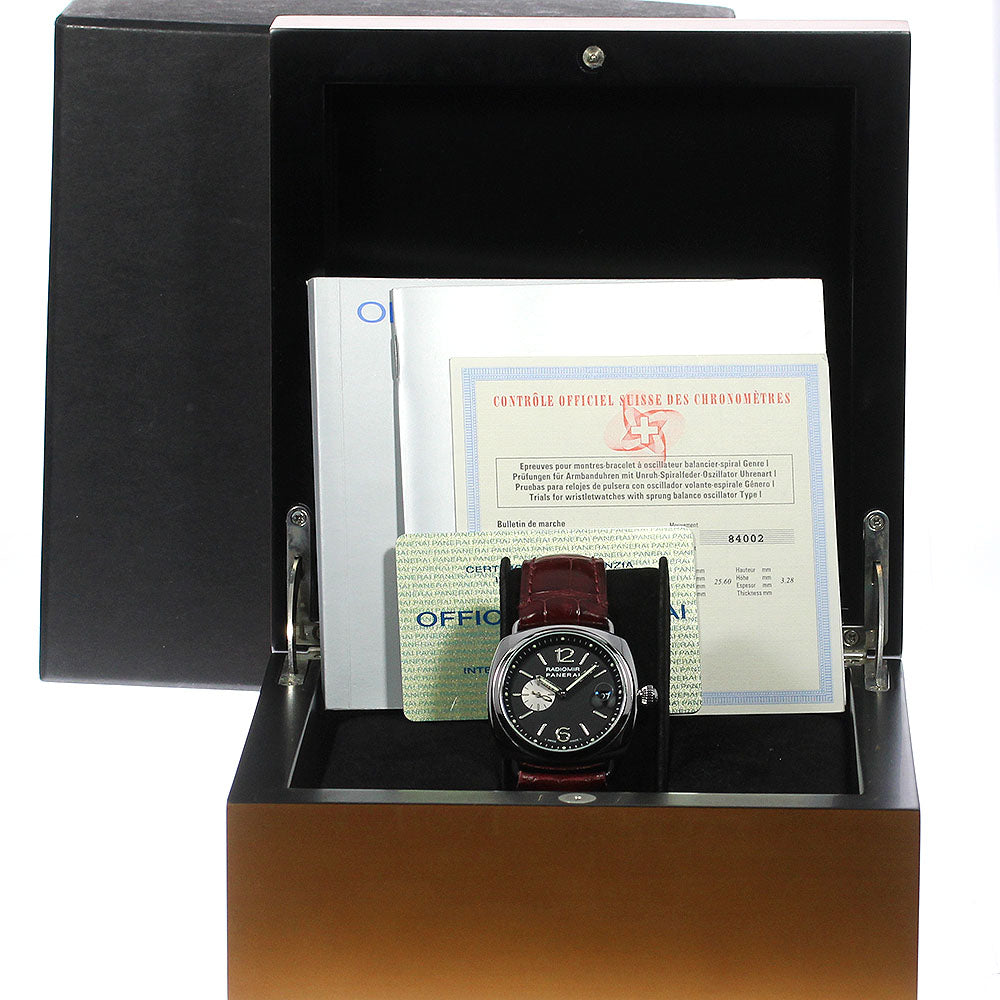 PANERAI Radiomir PAM00141 Date black Dial Automatic Men's Watch_811287