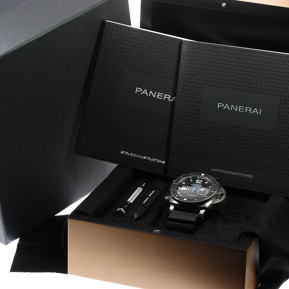 PANERAI Luminor Submersible 1950 PAM00615 black Dial Automatic Men's_811348