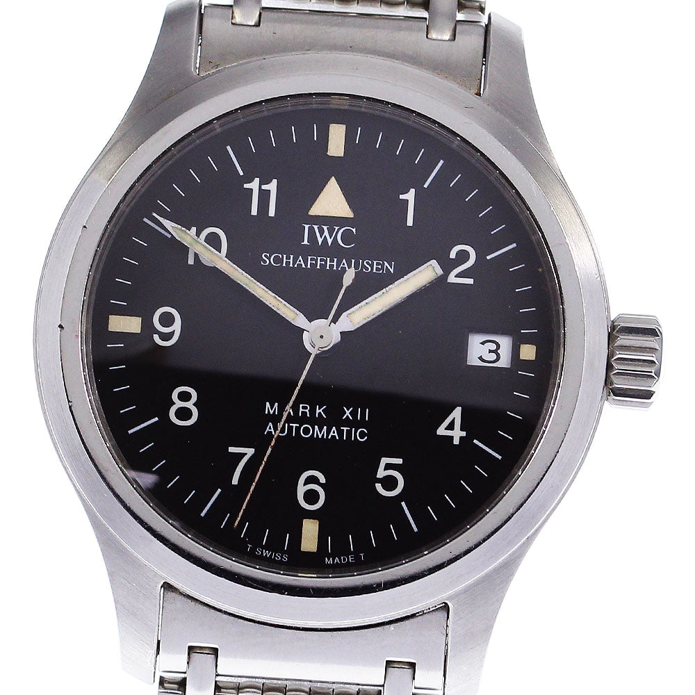 IWC SCHAFFHAUSEN Pilot Mark XII IW324102 Date Automatic Men's Watch_811448