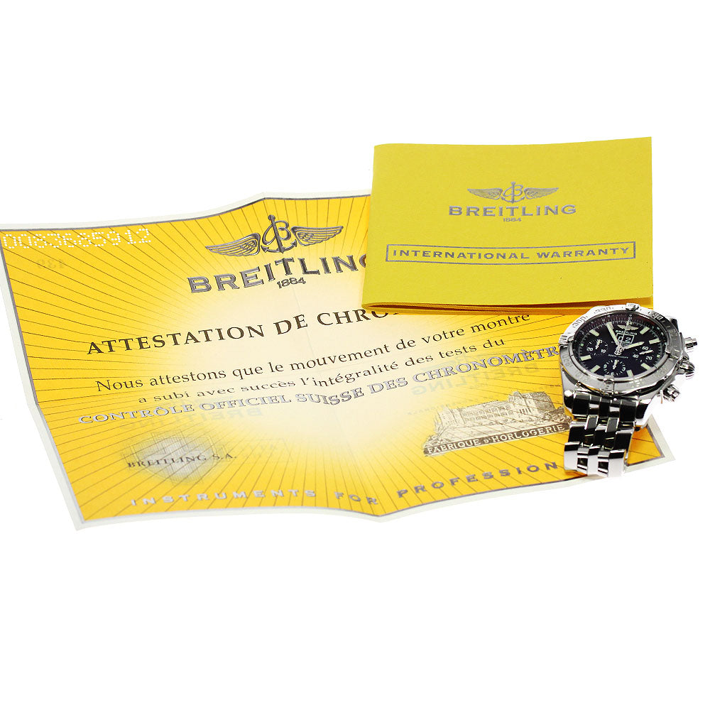 BREITLING Blackbird A44359 Chronograph black Dial Automatic Men's Watch_811721