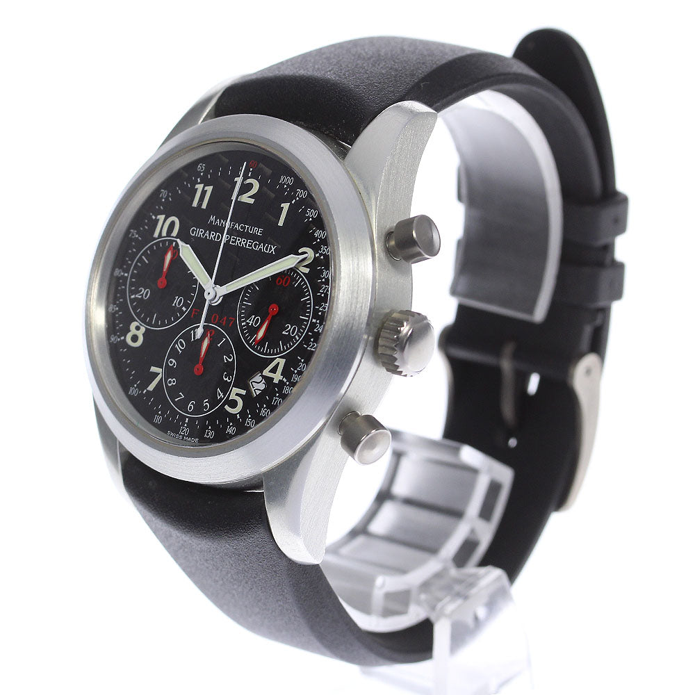 GIRARD-PERREGAUX Ferrari 4955 Chronograph Date black Dial Automatic Men's_812002