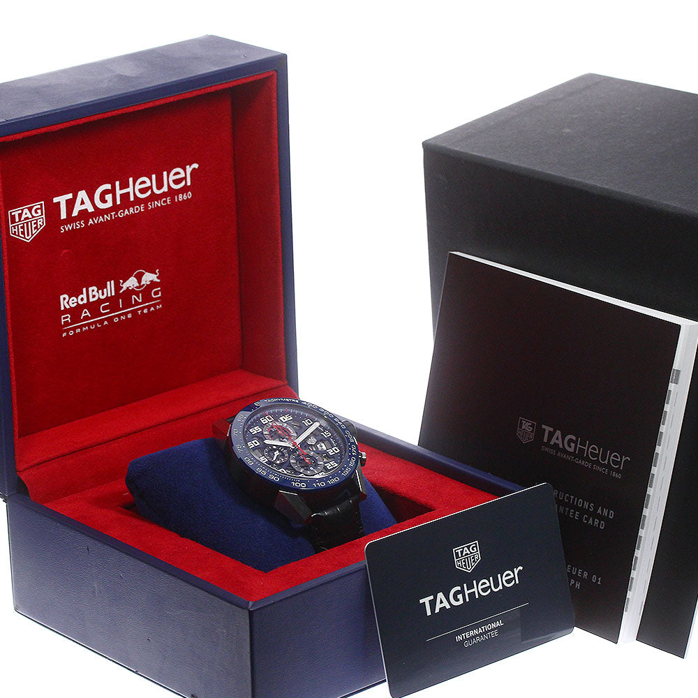 TAG HEUER Carrera Caliber Heuer 01 CAR2A1N Red bull racing Navy / skeleton Dial Automatic Men's Watch_812006