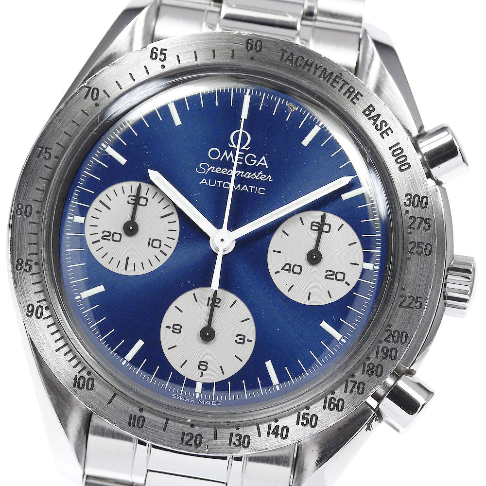 OMEGA Speedmaster 3510.82 Chronograph blue Dial Automatic Men's Watch_812449