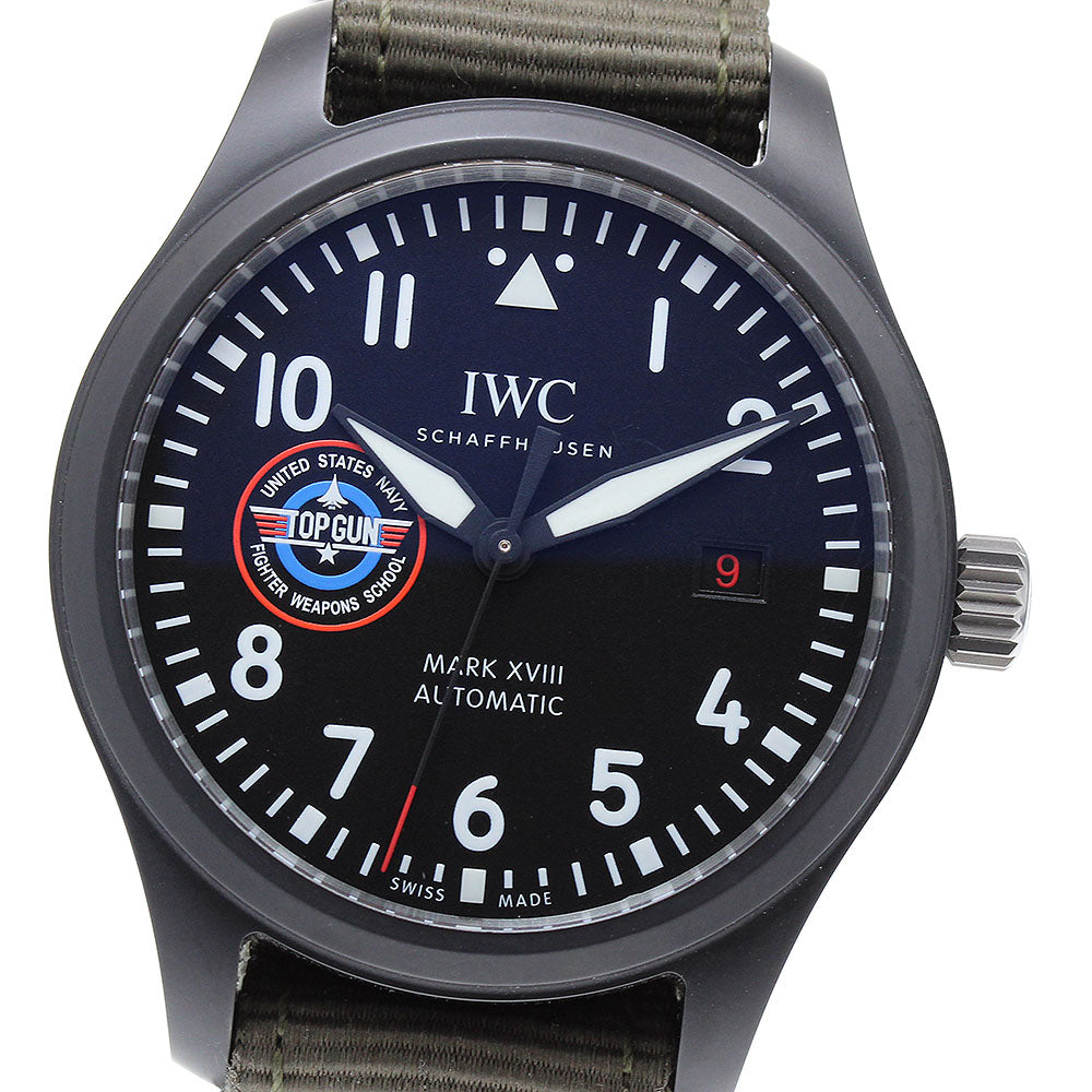 IWC SCHAFFHAUSEN Pilot's Watch XVIII Top Gun SFTI IW324712 AT Men's_821119