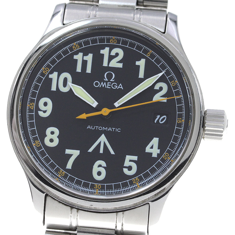OMEGA dynamic 5202.51 Broad Arrow Marui Limited black Dial Automatic Men's Watch_824524