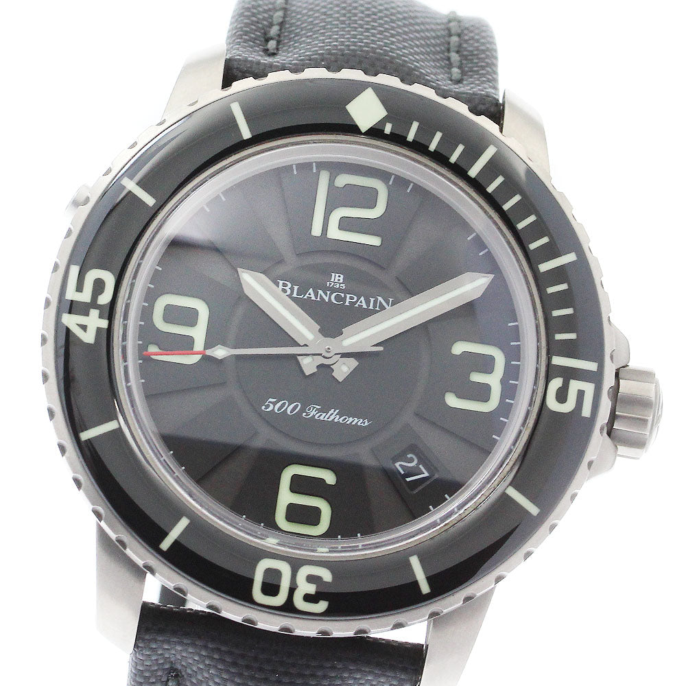 Blancpain Fifty Fathoms 500 50015-12B30-52B black Dial Automatic Men's_825697
