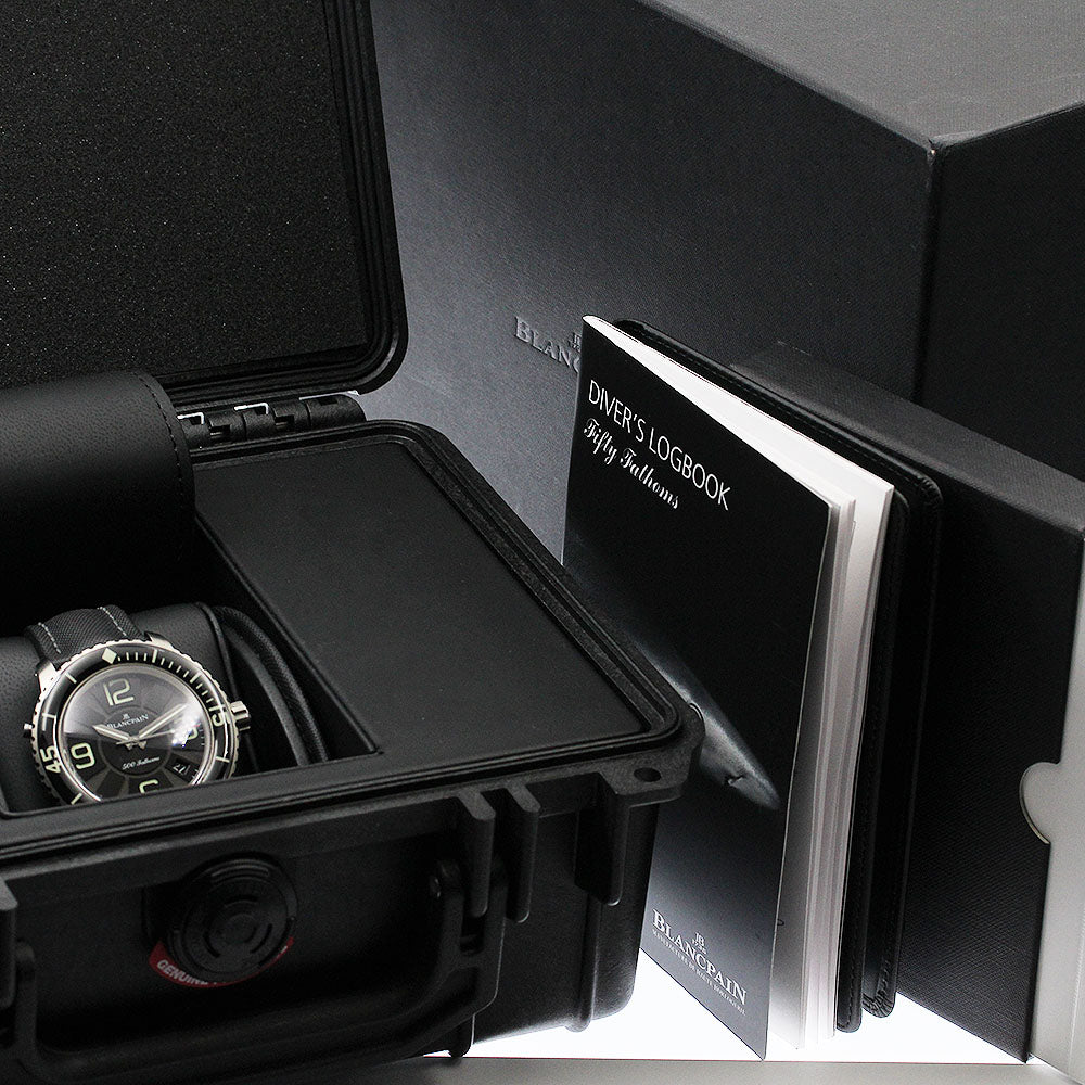 Blancpain Fifty Fathoms 500 50015-12B30-52B black Dial Automatic Men's_825697