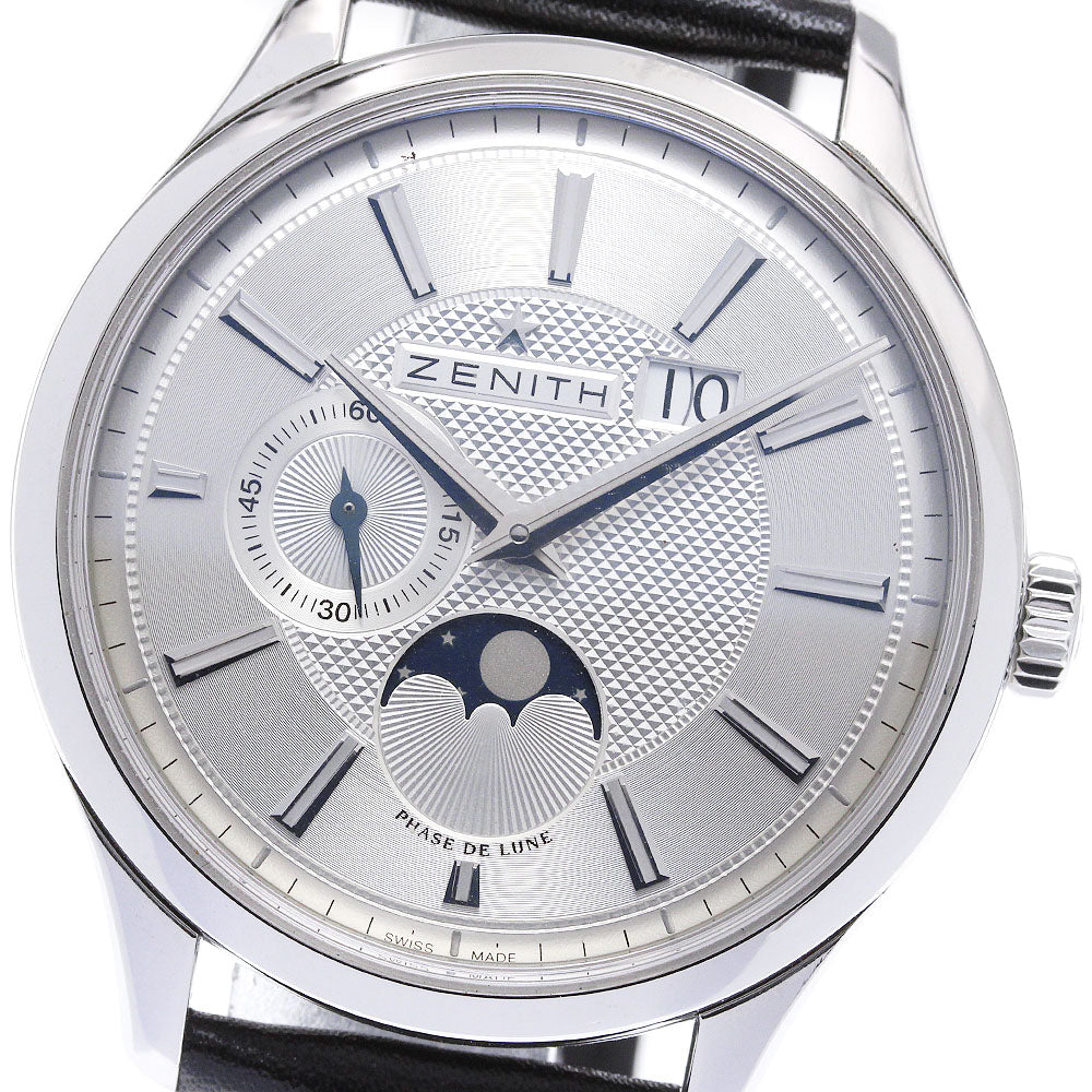 ZENITH captain 03.2140.691 Grand Date Moonphase Automatic Men's Watch_826790