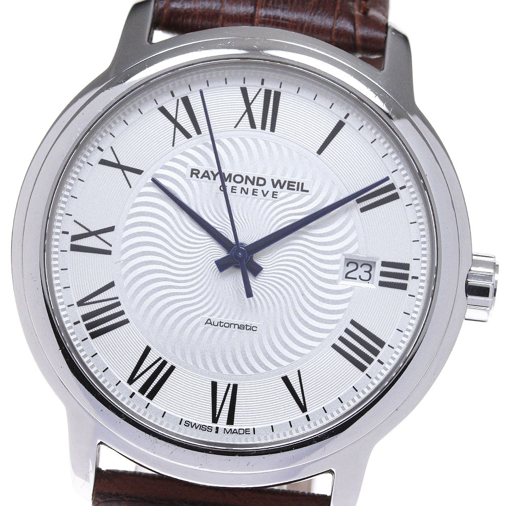 RAYMOND WEIL Maestro 2237-ST-00659 Date Silver Dial Automatic Men's Watch_830440
