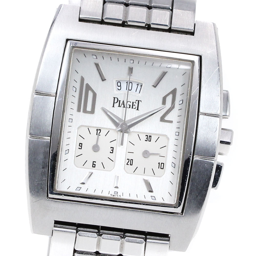 PIAGET Upstream 27150 Chronograph Silver Dial Quartz Men's Watch_832172