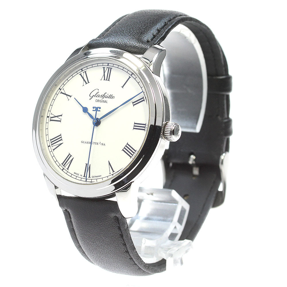 GLASHUTTE ORIGINAL Seneta 1-39-59-01-02-04 white Dial Automatic Men's_837229