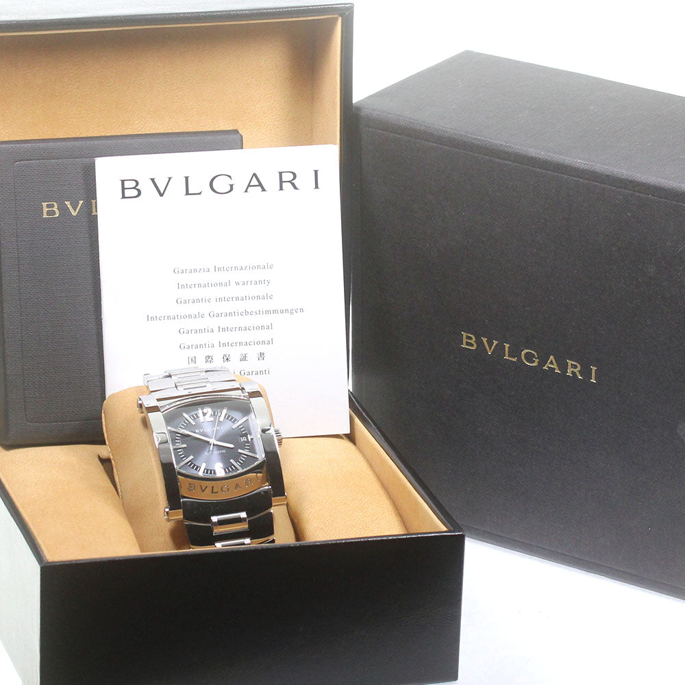 BVLGARI Assioma AA48S Date gray Dial Automatic Men's Watch_844498