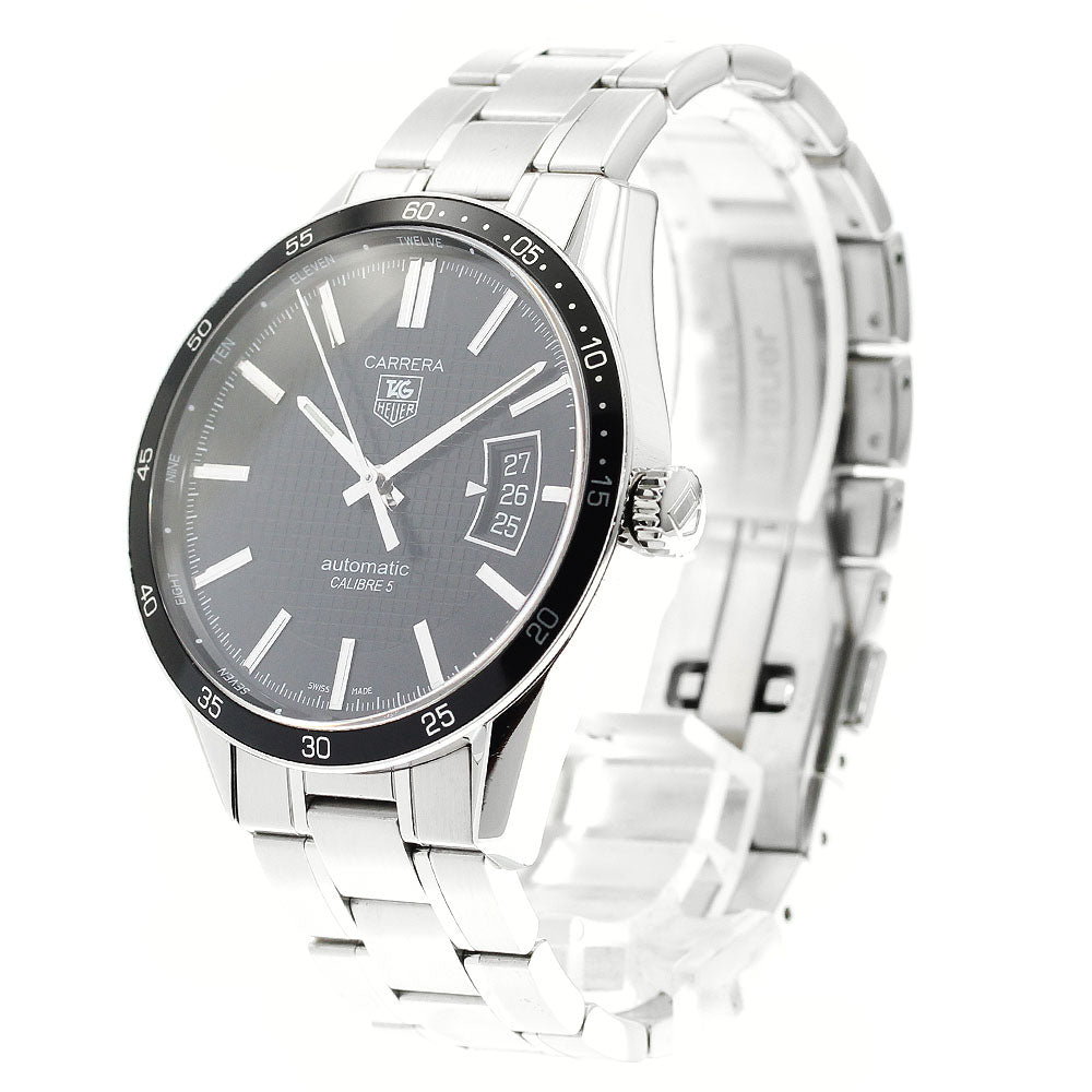 TAG HEUER Carrera Caliber 5 WV211M-0 Date black Dial Automatic Men's_870659