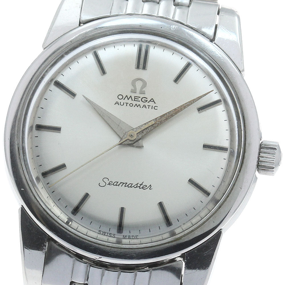 OMEGA Seamaster 14779SC-62 cal.552 Rice Bracelet Silver Dial Automatic Men's Watch_871582