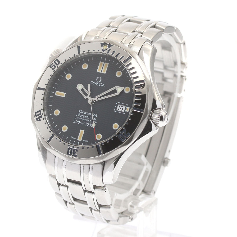 OMEGA Seamaster300 2532.80 Date Navy Dial Automatic Men's Watch_872035