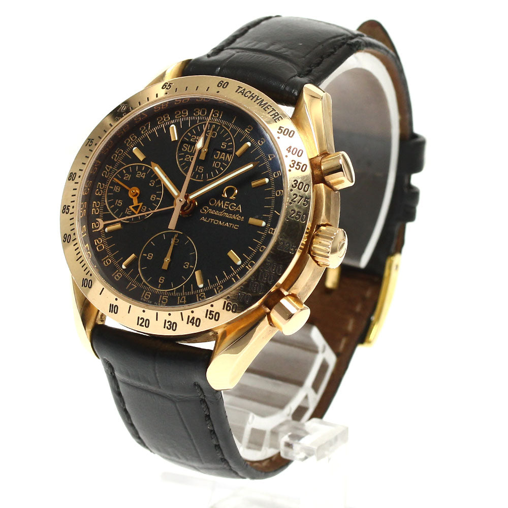 OMEGA Speedmaster 3623.50 K18PG Triple calendar black Dial Automatic Men's Watch_873111