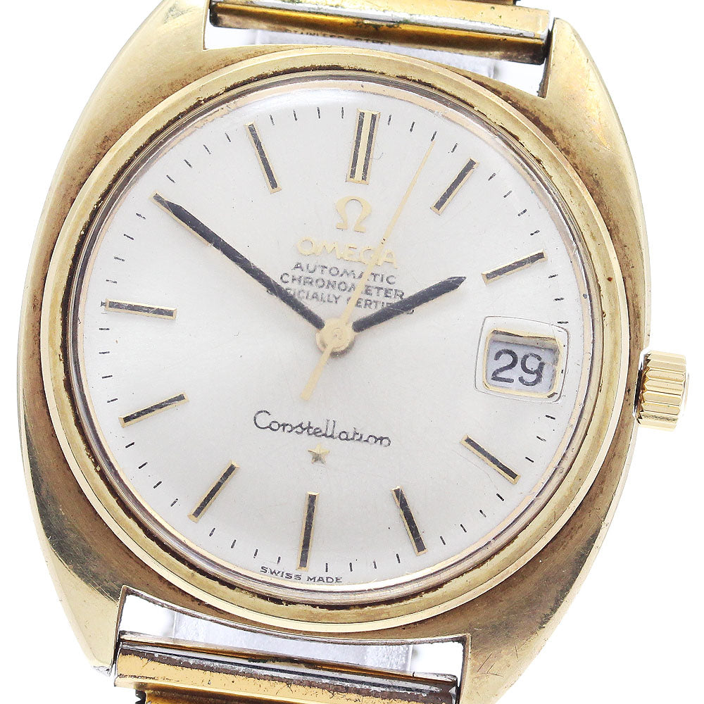 OMEGA Constellation 168.017SP Date Cal.564 gold Dial Automatic Men's_874423