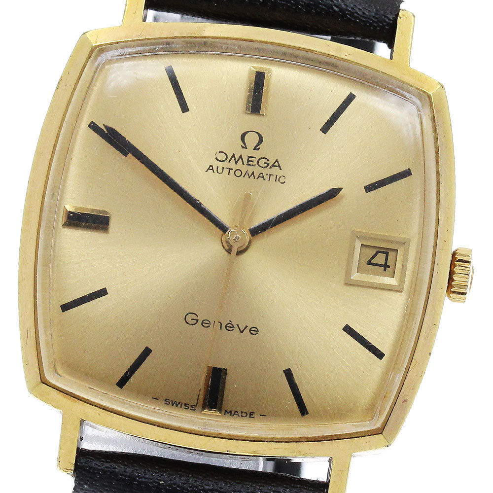 OMEGA Geneve Cal.565 Date gold Dial Automatic Men's Watch_874438