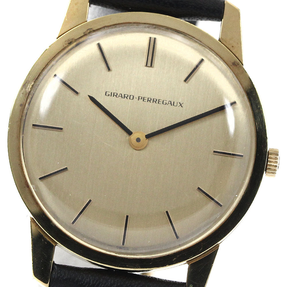 GIRARD PERREGAUX cal.780 vintage gold Dial Hand Winding Men's Watch_876339