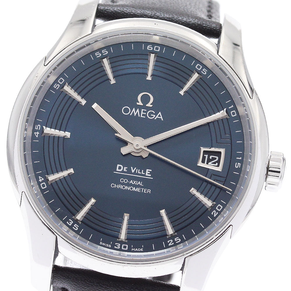 OMEGA De Ville 431.33.41.21.03.001 Coaxial Navy Dial Automatic Men's_877132