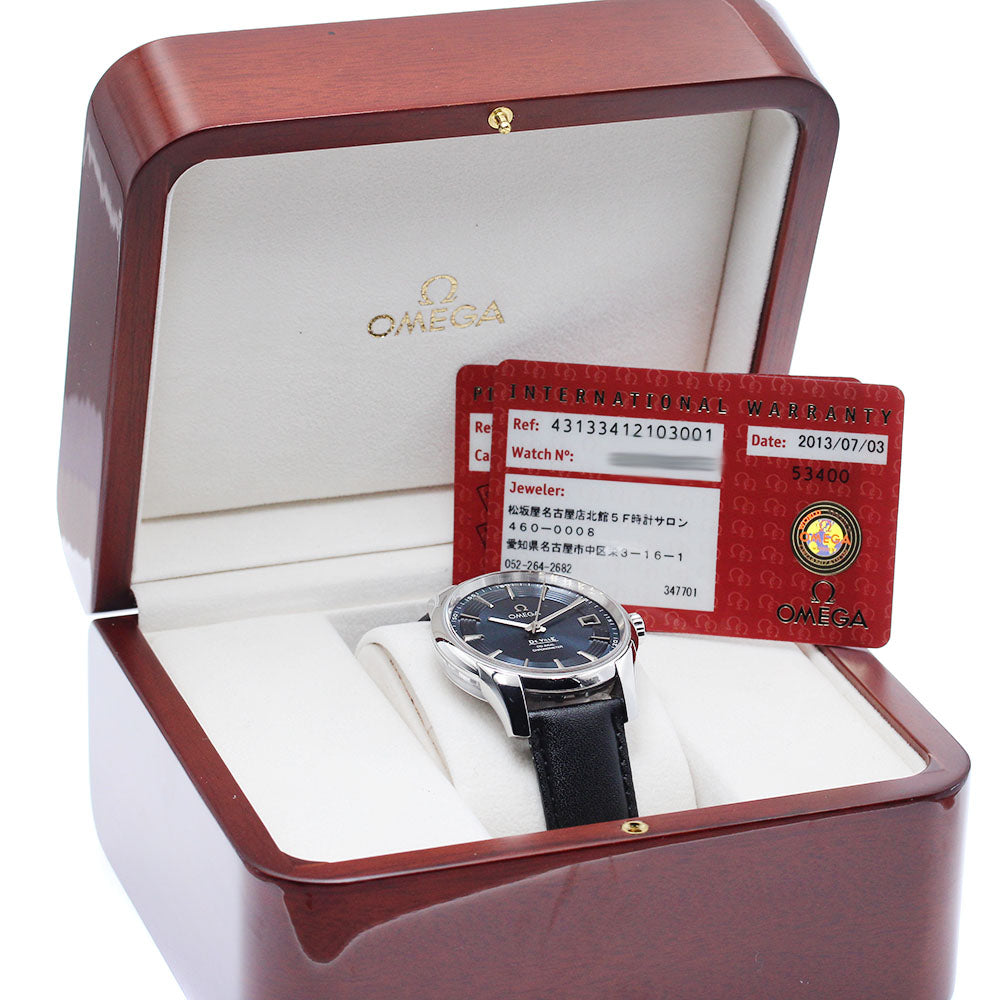 OMEGA De Ville 431.33.41.21.03.001 Coaxial Navy Dial Automatic Men's_877132