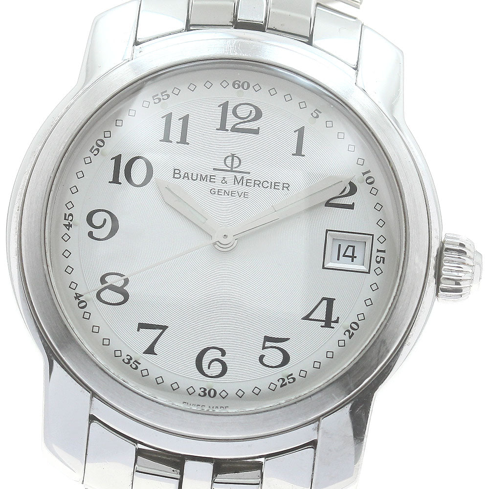 Baume & Mercier Cape Land MV045214 Date Silver Dial Quartz Men's Watch_877149