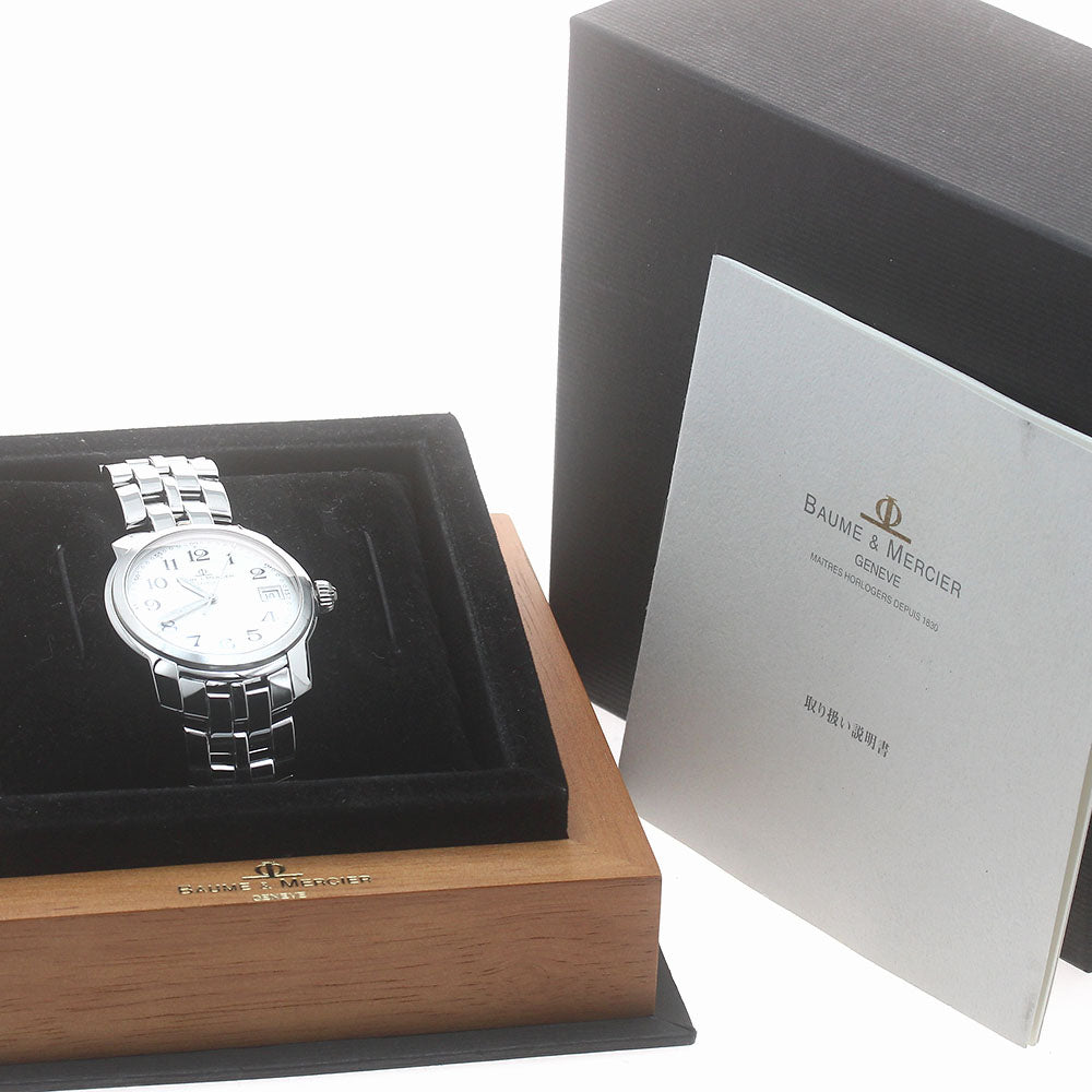 Baume & Mercier Cape Land MV045214 Date Silver Dial Quartz Men's Watch_877149