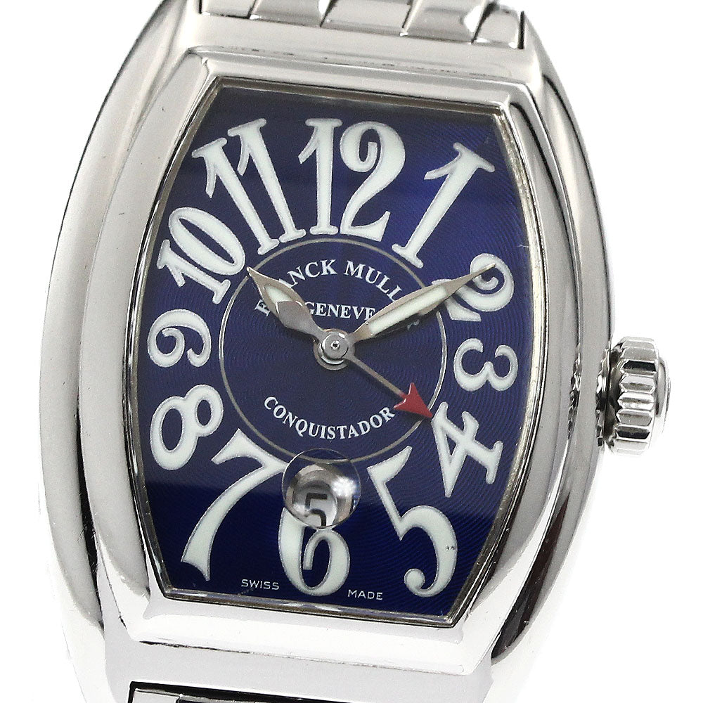 FRANCK MULLER Conquistador 8005L Date blue Dial Automatic Ladies Watch_877311