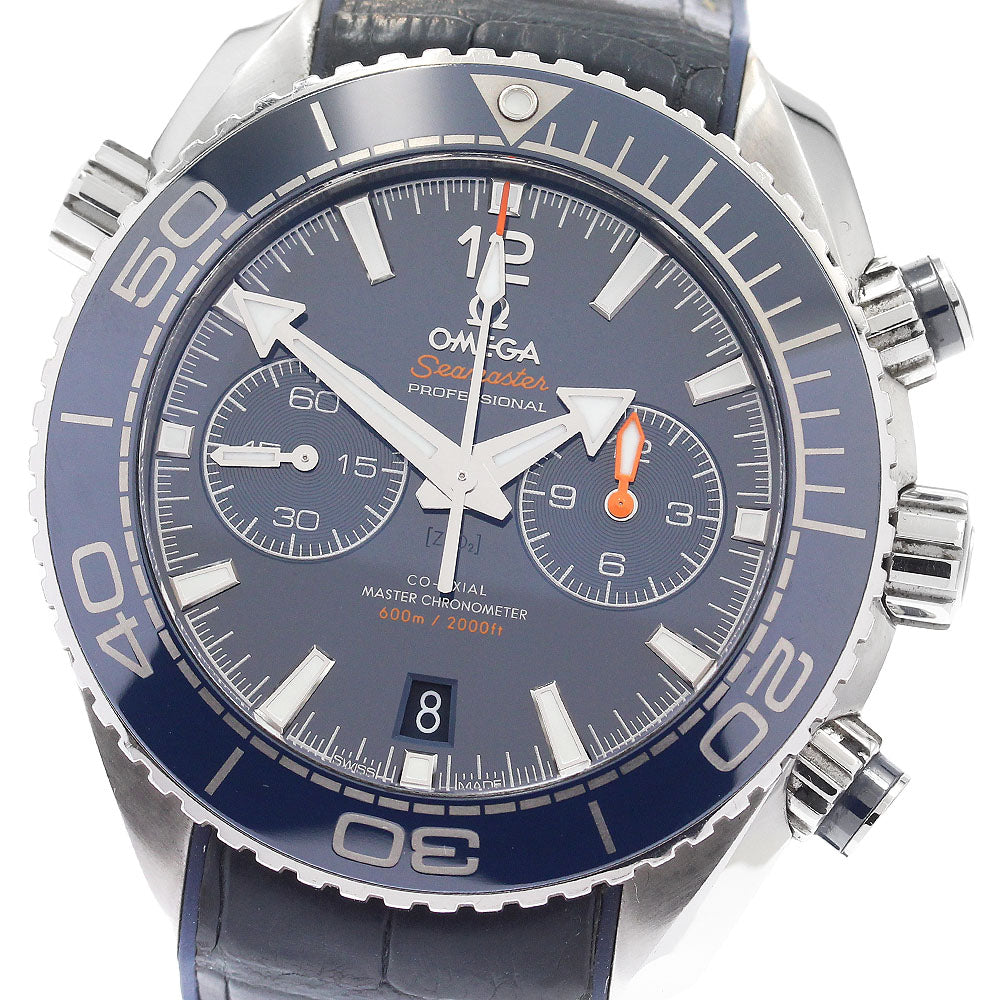 OMEGA Seamaster Planet Ocean 215.33.46.51.03.001 Chronograph Navy Dial Automatic Men's Watch_877444