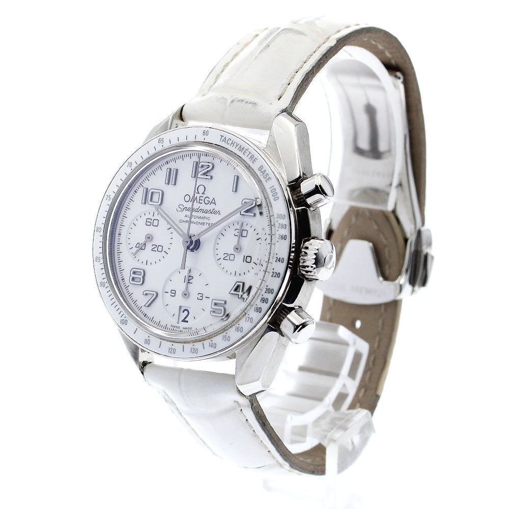 OMEGA Speedmaster 324.33.38.40.04.001 Date Chronograph white Dial Automatic Ladies Watch_877660