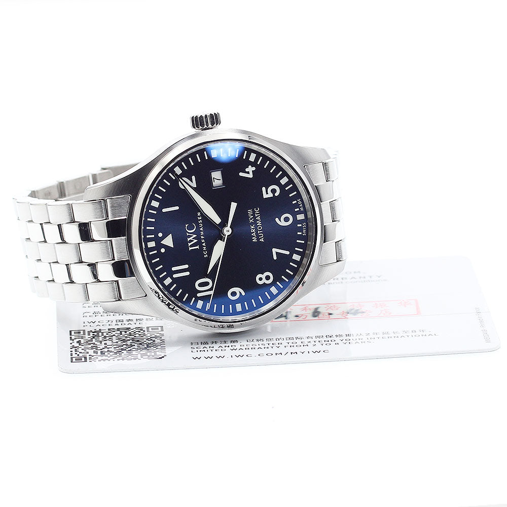 IWC SCHAFFHAUSEN Pilot watch mark XVIII IW327016 Automatic Men's Watch_878059