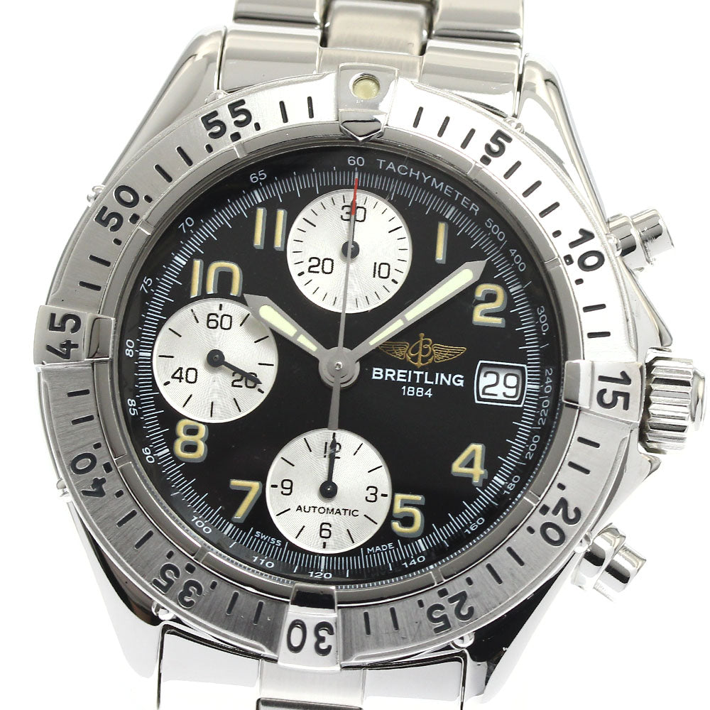 BREITLING Colt A13035 Date Chronograph black Dial Automatic Men's Watch_878138