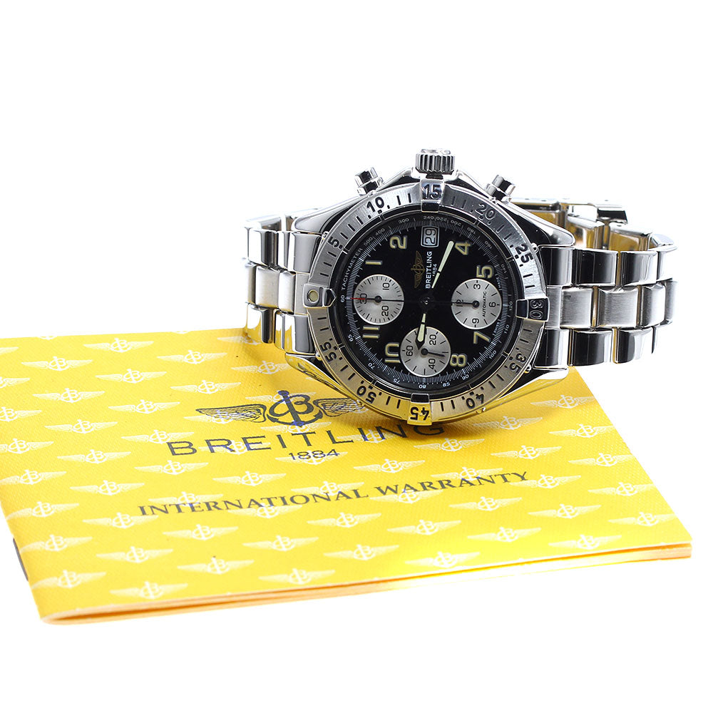 BREITLING Colt A13035 Date Chronograph black Dial Automatic Men's Watch_878138