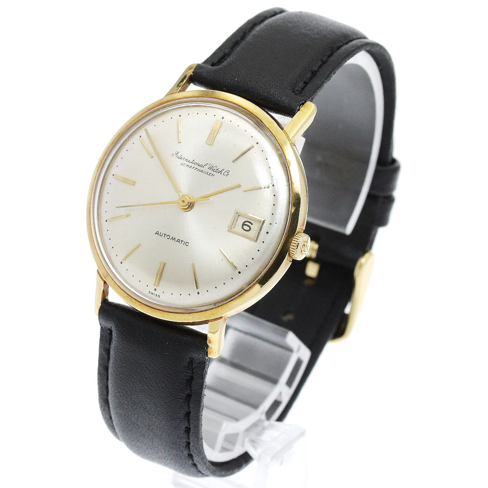 IWC SCHAFFHAUSEN R807A K18YG Vintage Cal.8541 Silver Dial Automatic Men's_878702