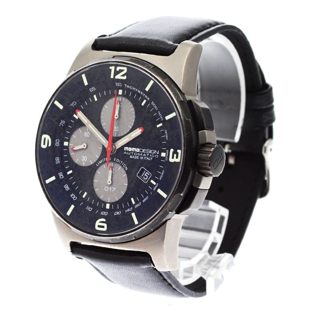 MOMO DESIGN Chronograph Date black Dial Automatic Men's Watch_879201