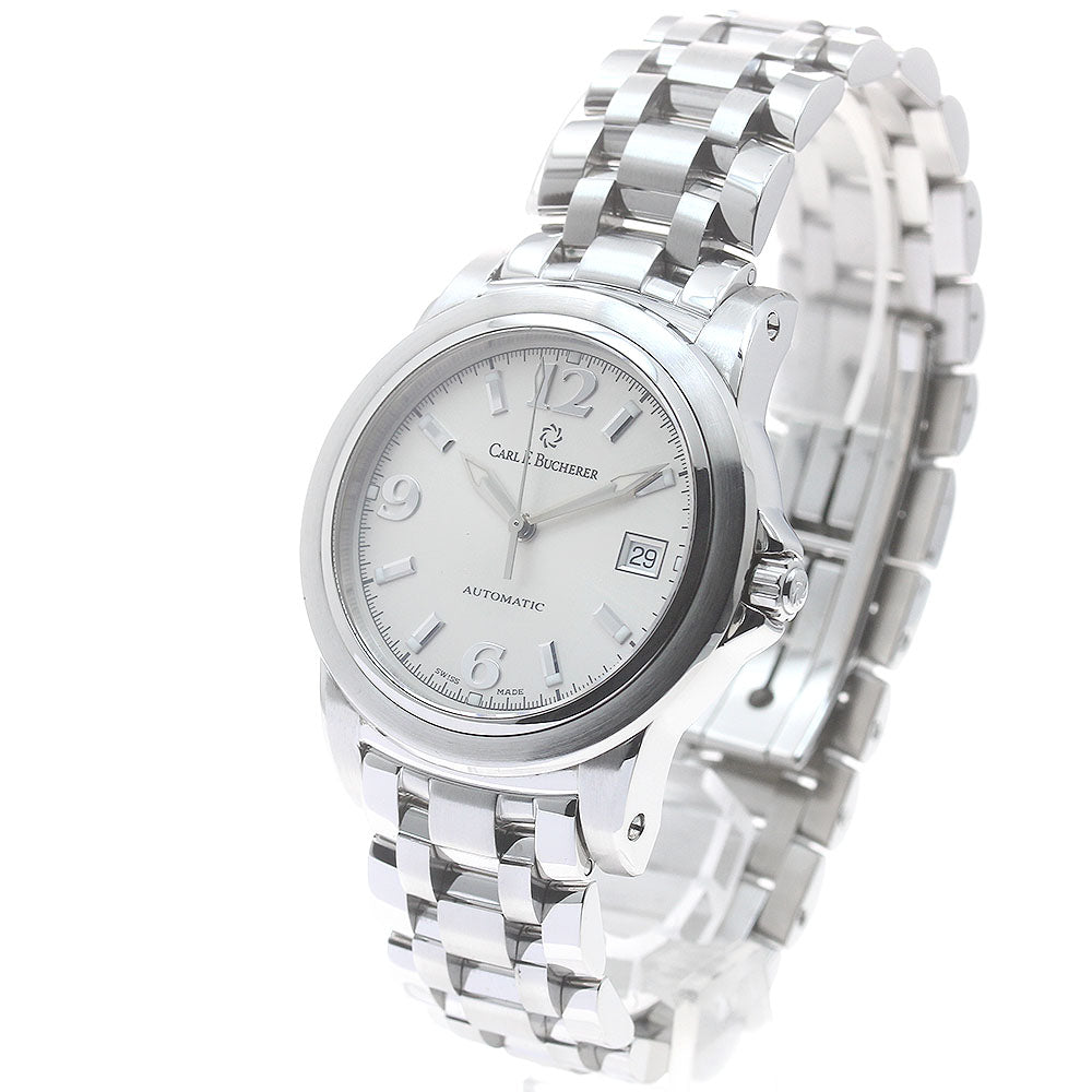 CARL F.BUCHERER 2824.620 Date Silver Dial Automatic Men's Watch_879295