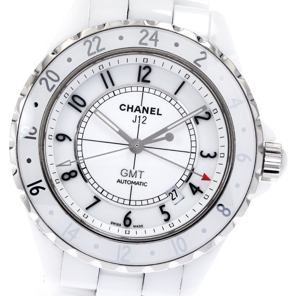 CHANEL J12 GMT H2126 Date white Dial Automatic Men's Watch_879315