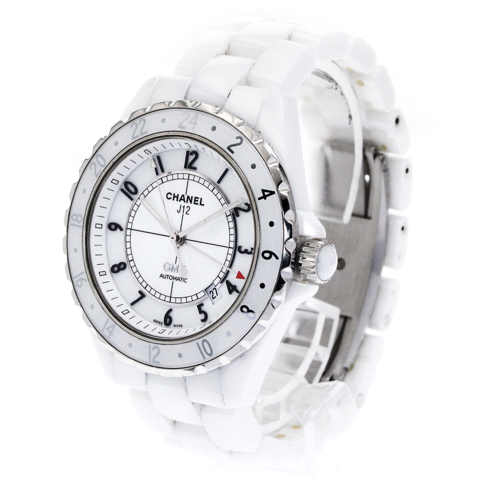 CHANEL J12 GMT H2126 Date white Dial Automatic Men's Watch_879315