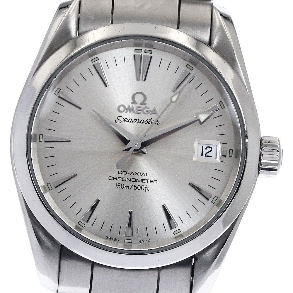 OMEGA Seamaster Aqua Terra 2504.30 Date Silver Dial Automatic Boy's Watch_880030