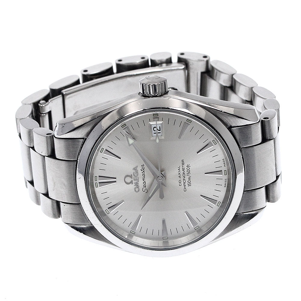 OMEGA Seamaster Aqua Terra 2504.30 Date Silver Dial Automatic Boy's Watch_880030